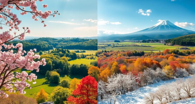 kiedy najlepiej jechać do japonii